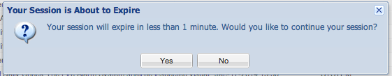 Log-Out-Notification