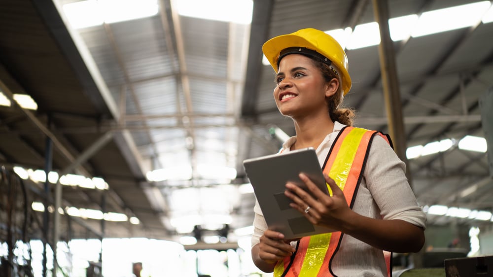 maintenance technician following a preventative maintenance plan