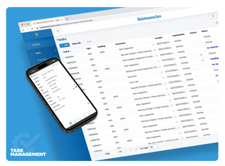 CMMS-Task-management-list-with-phone