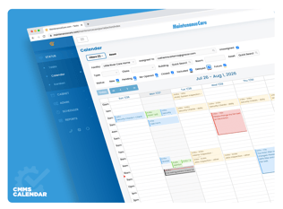 CMMS-calendar