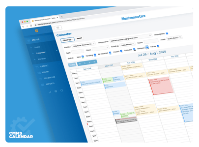 CMMS-calendar
