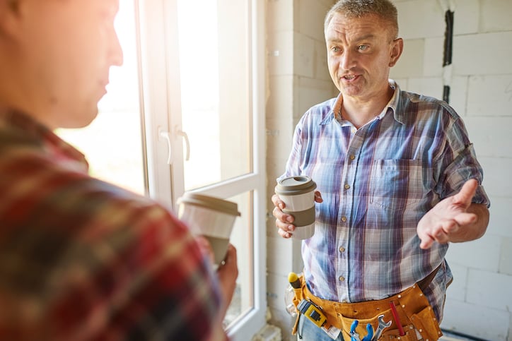 maintenance worker assessing asset performance during one of their many maintenance tasks